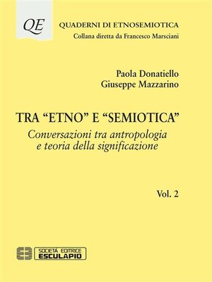 cover image of Tra "Etno" e "Semiotica"